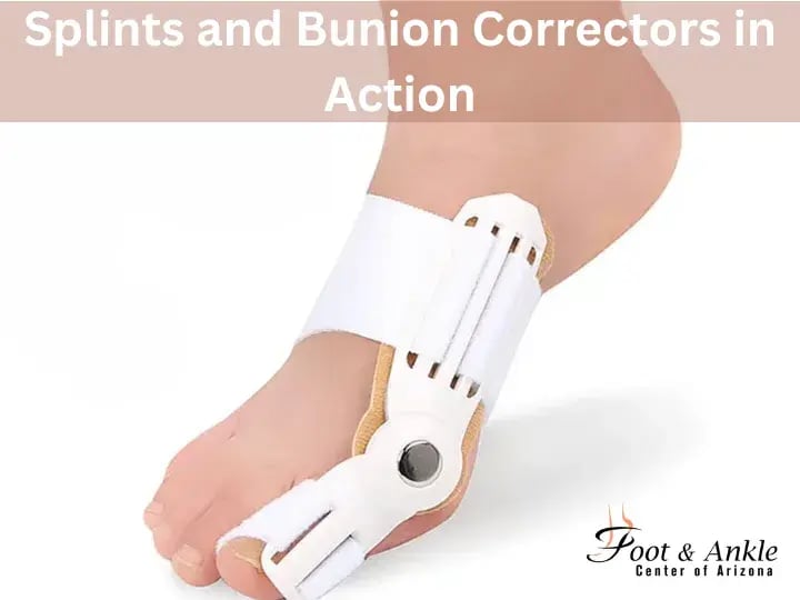 Splints and Bunion Correctors in Action