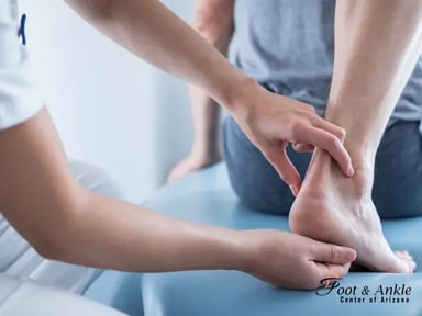 What is the Achilles Tendon Pinch Test