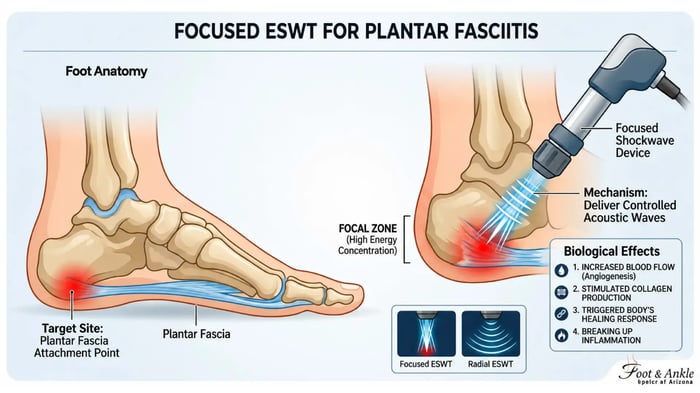 Plantar Fasciitis infographic