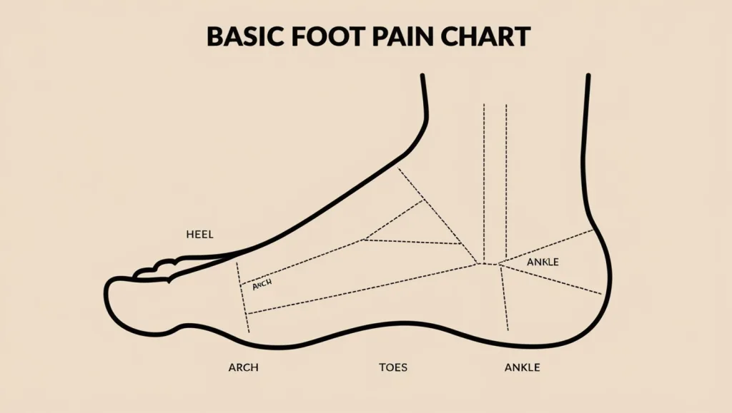 Foot Pain Chart